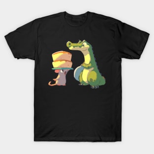 Sharing pancakes T-Shirt